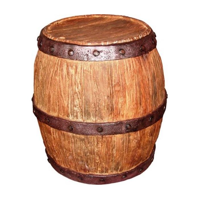 Weinfass lebensgroß Tisch