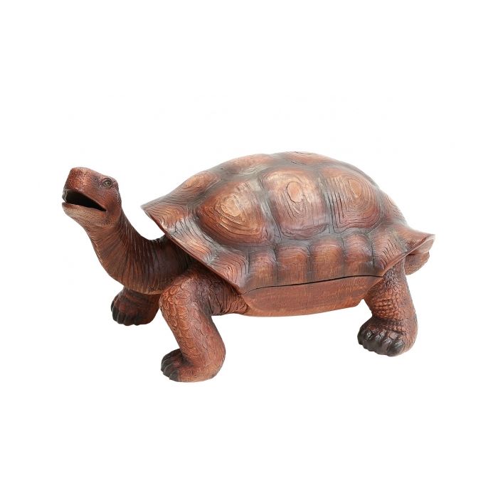 Eisfach in der Schildkröte lebensgroß Aufbewahrung