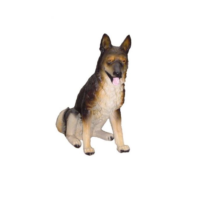 Schäferhund lebensgroß Dekorationsfigur