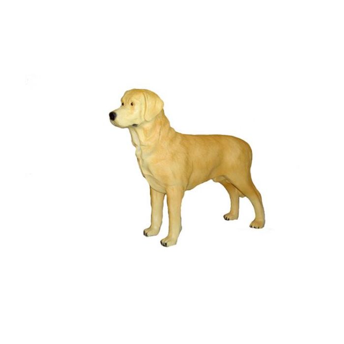 Labrador stehend lebensgroß Dekorationsfigur
