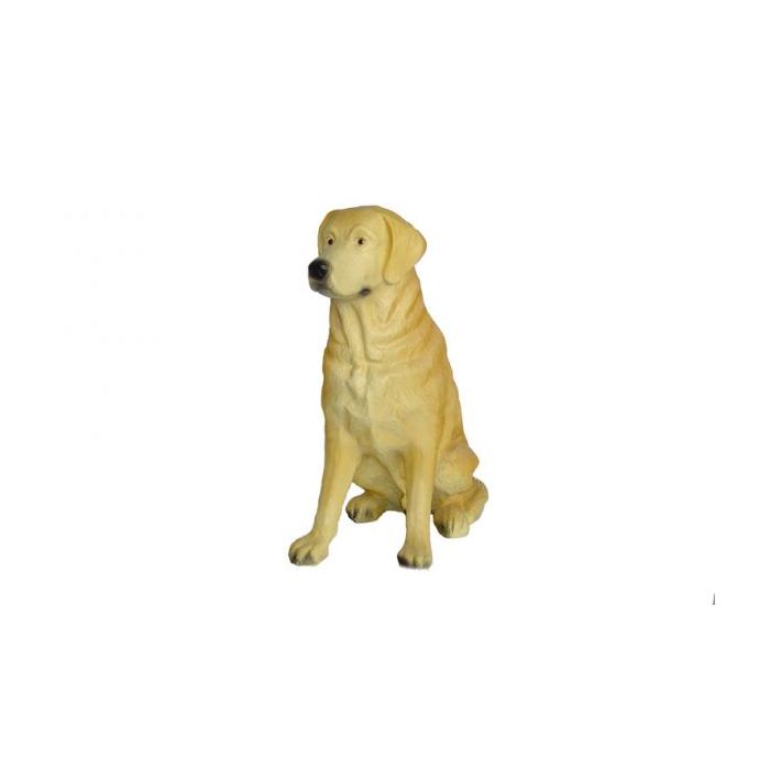 Labrador sitzend lebensgroß Dekorationsfigur