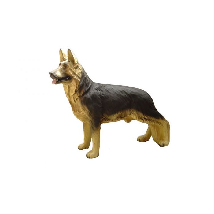 Schäferhund stehend lebensgroß Dekorationsfigur
