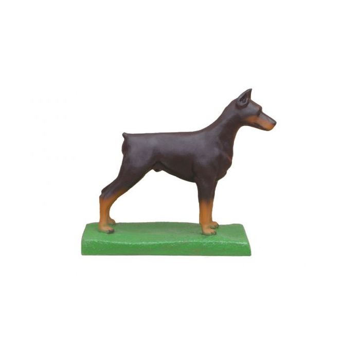 Dobermann stehend verkleinert Dekorationsfigur