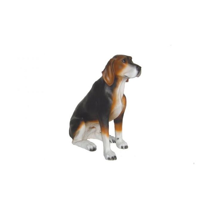 Jagdhund lebensgroß Dekorationsfigur