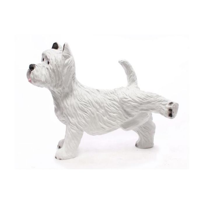 West Highland White Terrier lebensgroß Dekorationsfigur