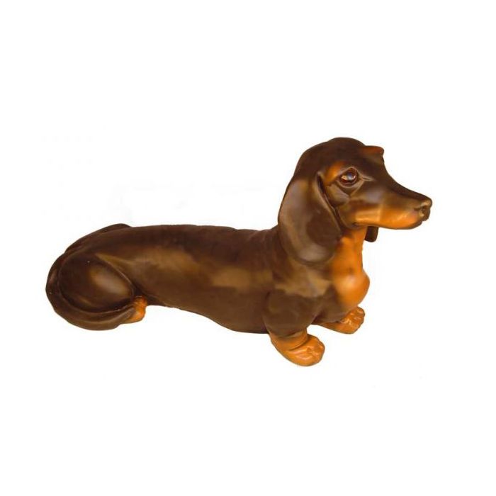 Dackel lebensgroß Dekorationsfigur