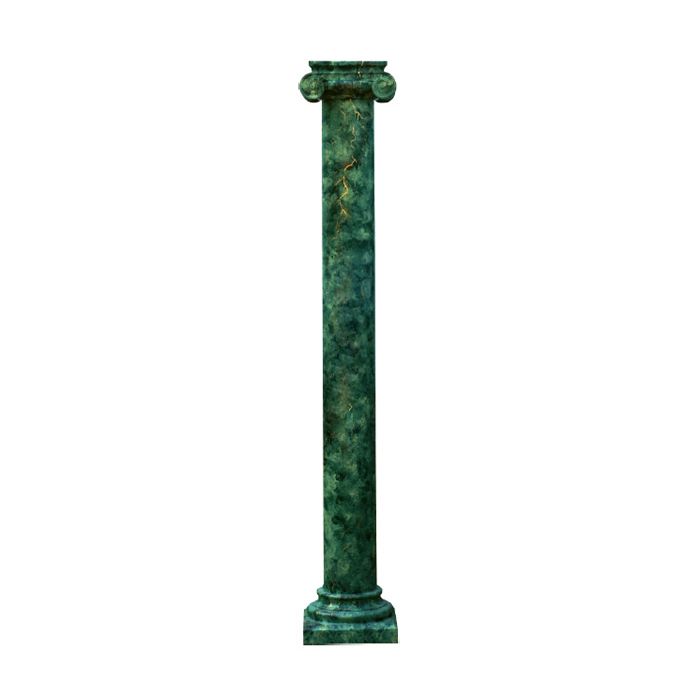 Große Säule im Marmor - Look lebensgroß Säule