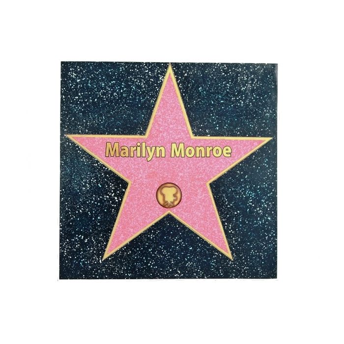 Hall of Fame Fliese Marilyn lebensgroß Diverse Dekoelemente
