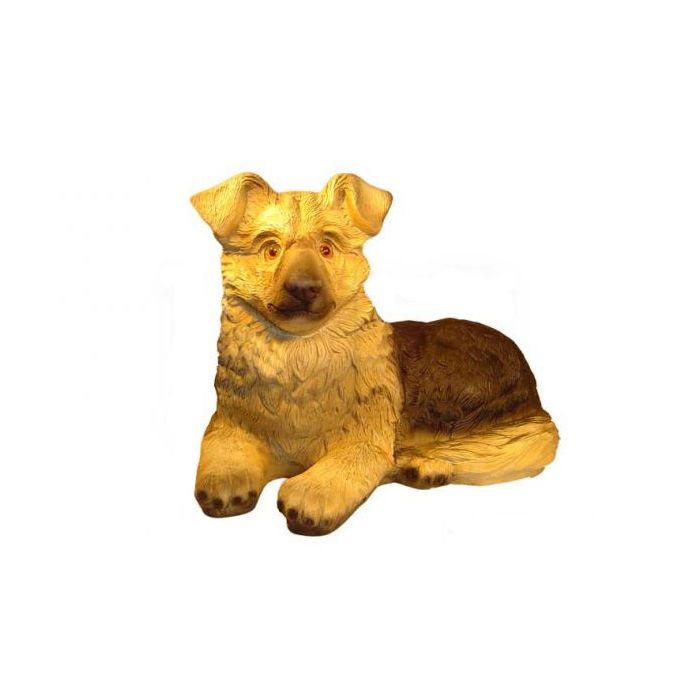 kleiner Schäferhund lebensgroß Dekorationsfigur