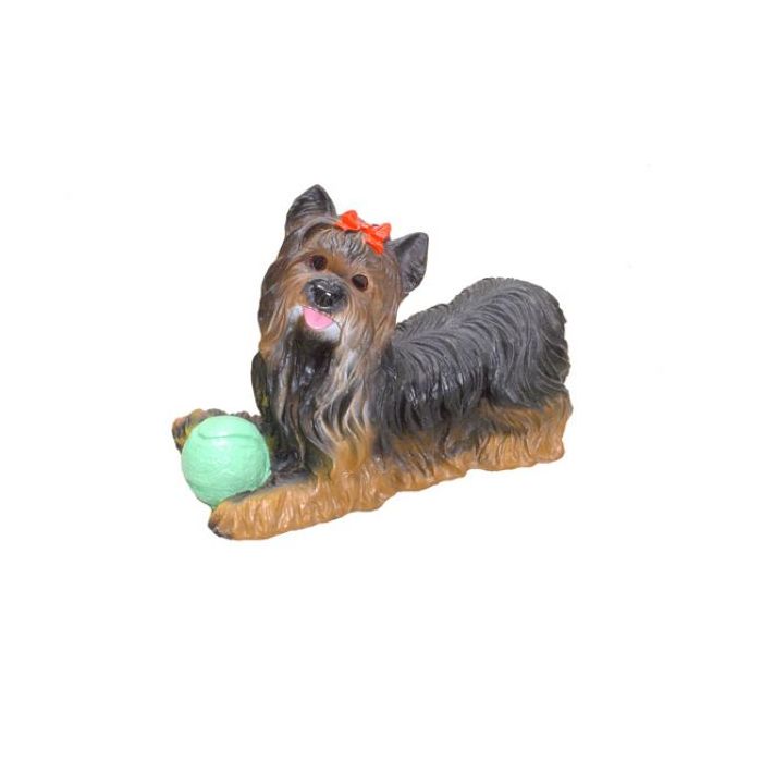 Yorkshire Terrier lebensgroß Dekorationsfigur