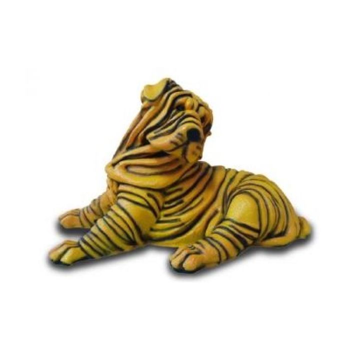 Shar-Pei / Chinesischer Faltenhund lebensgroß Dekorationsfigur