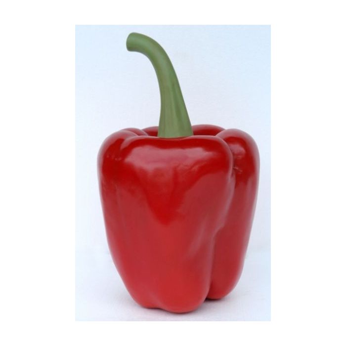 Paprika Rot übergroß XXL Dekorationsfigur