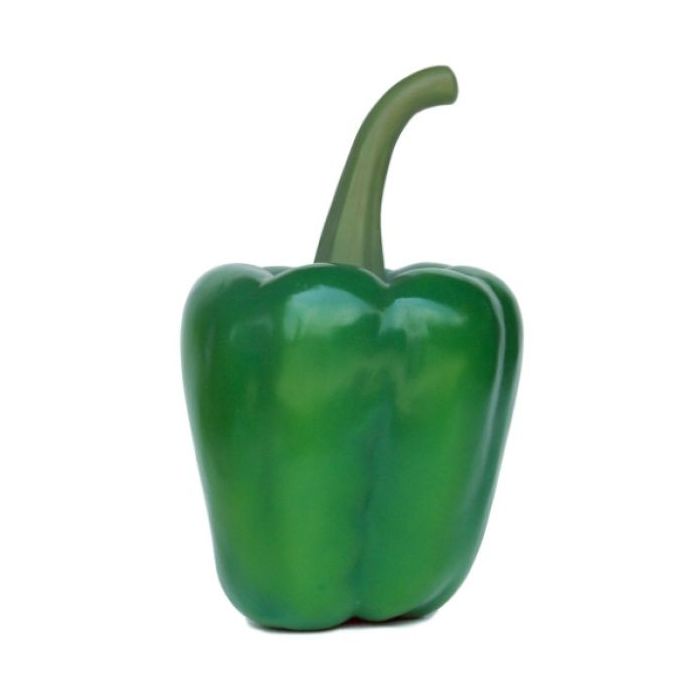 Paprika Grün übergroß XXL Dekorationsfigur