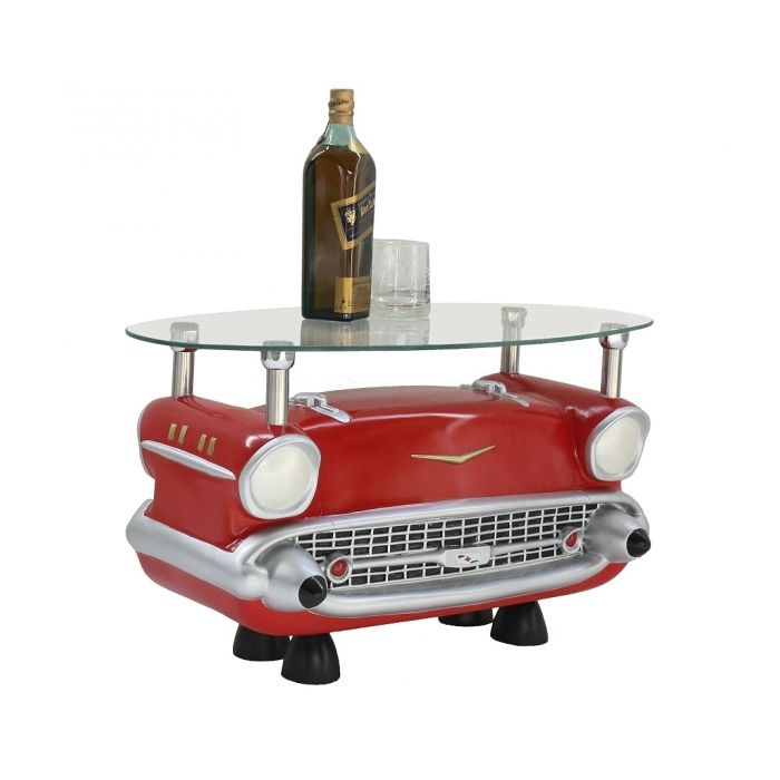 Couchtisch Chevy Rot verkleinert Tisch