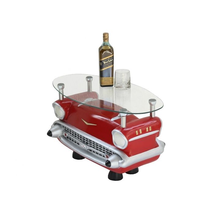 Couchtisch Chevy Rot verkleinert Tisch