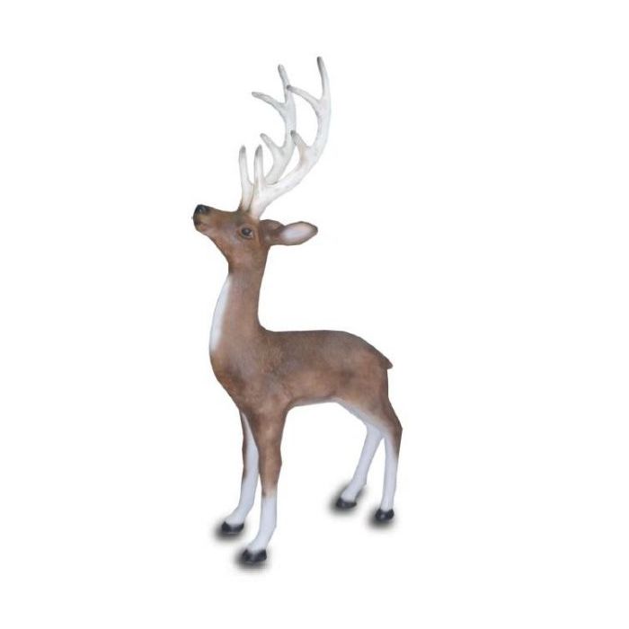Hirsch lebensgroß Dekorationsfigur