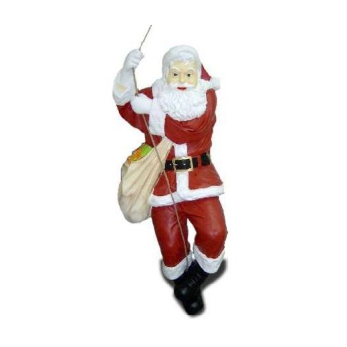 Weihnachtsmann kletternd lebensgroß Deko- & Werbefigur