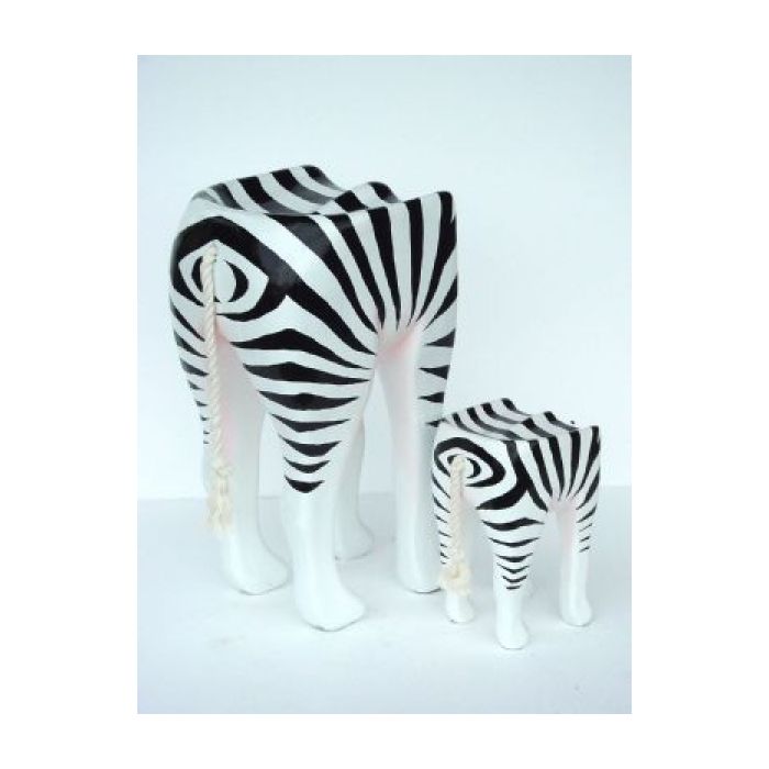Barhocker Zebra Groß verkleinert Sitzmöglichkeit