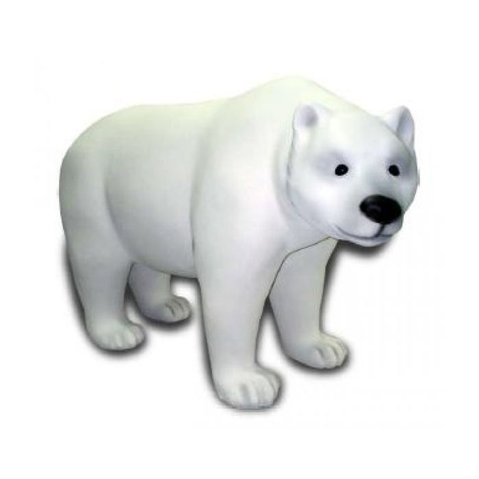 Eisbär laufend lebensgroß Deko- & Werbefigur