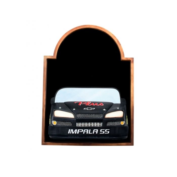 Angebotstafel mit Chevy Impala Schwarz verkleinert Angebotstafel