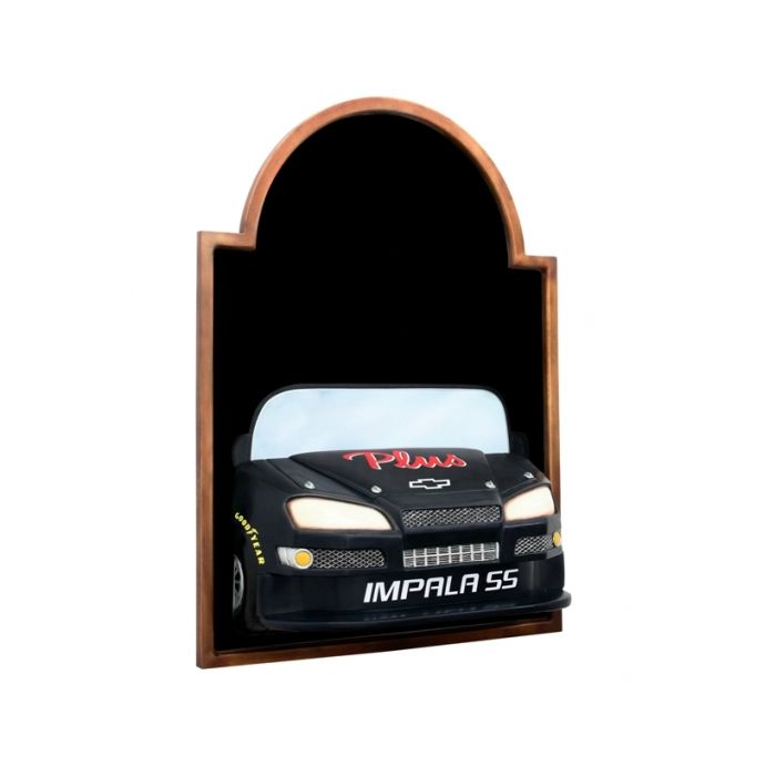 Angebotstafel mit Chevy Impala Schwarz verkleinert Angebotstafel