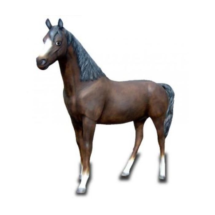 Pferd lebensgroß Deko- & Werbefigur