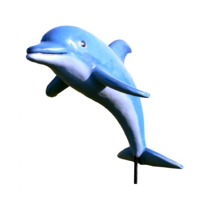 Delphin springend lebensgroß Deko- & Werbefigur