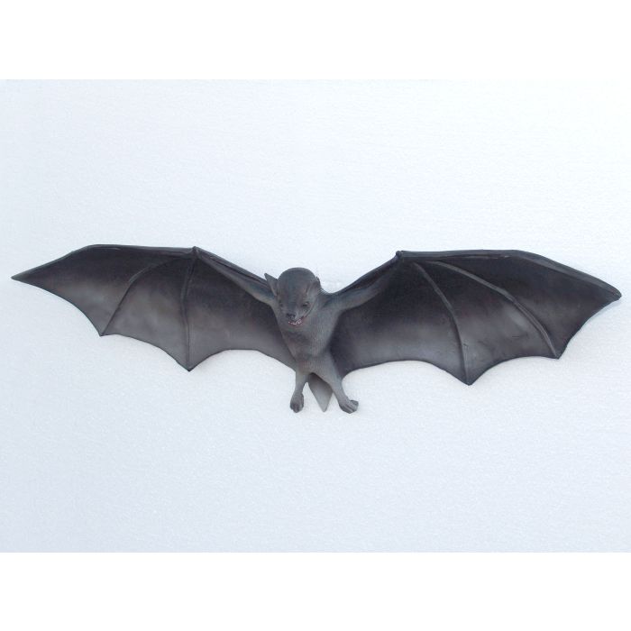 Fledermaus Vampir klein lebensgroß Dekorationsfigur