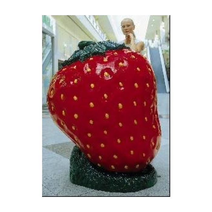Erdbeere groß übergroß XXL Deko- & Werbefigur