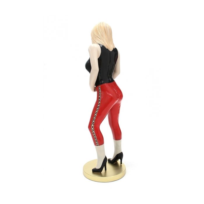 Sexy Model verkleinert Dekorationsfigur