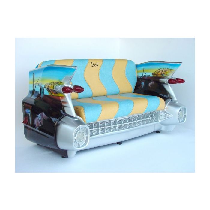 SOFA - CADILLAC (DALI- DESIGN) lebensgroß Sitzmöglichkeit