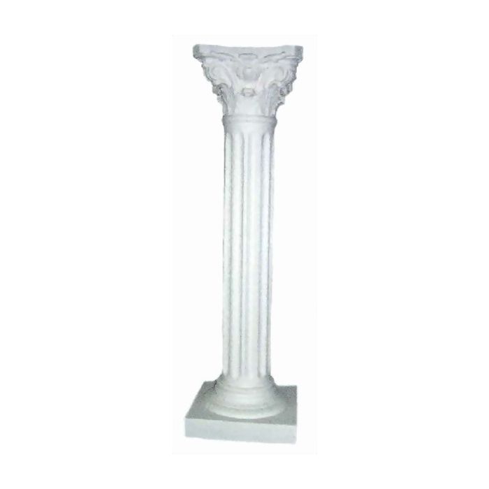 Säule mit Schneckenkapitell lebensgroß Säule