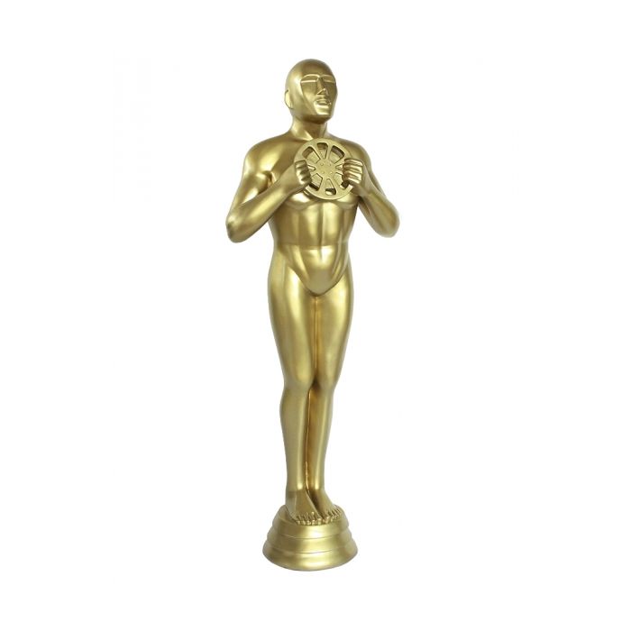 Filmpreisfigur groß lebensgroß Dekorationsfigur