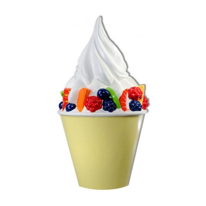Frozen Joghurt übergroß XXL Deko- & Werbefigur