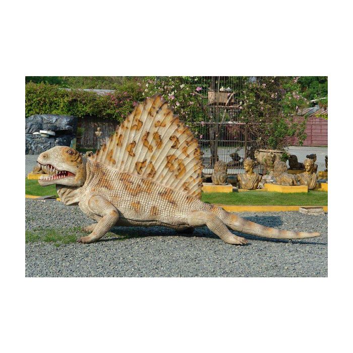 Dimetrodon lebensgroß Deko- & Werbefigur