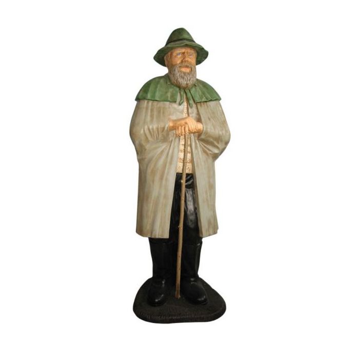 Schäfer lebensgroß Dekorationsfigur