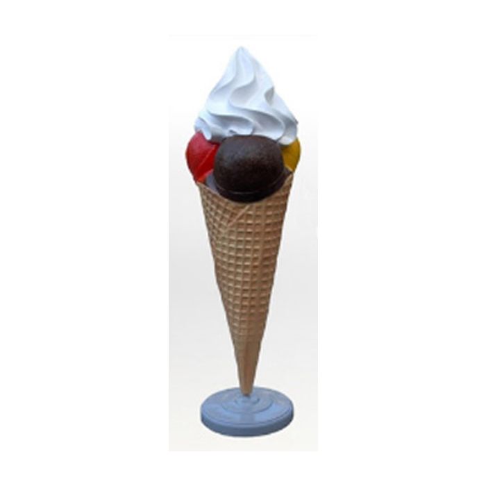 Eis mit Sahne übergroß XXL Deko- & Werbefigur
