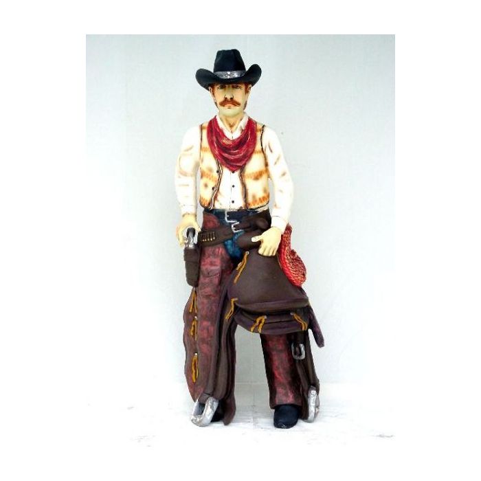 Cowboy lebensgroß Deko- & Werbefigur