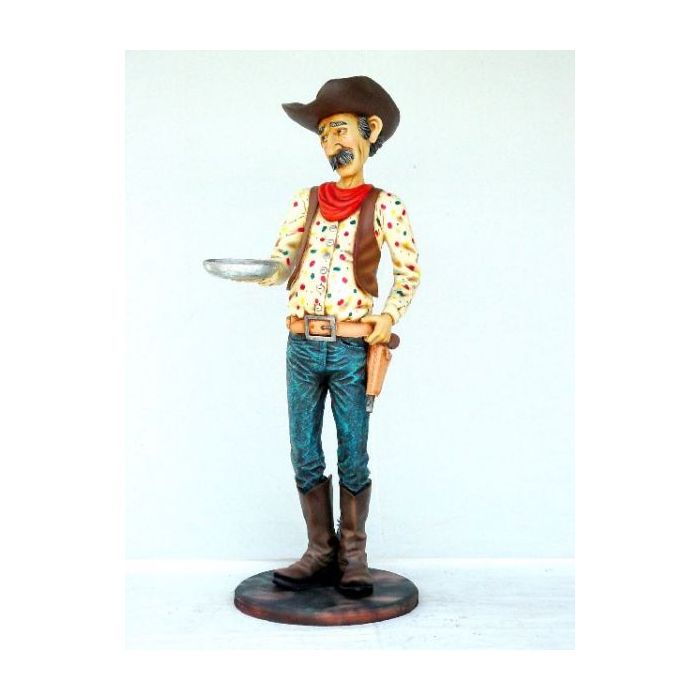 Cowboy Butler lebensgroß Deko- & Werbefigur