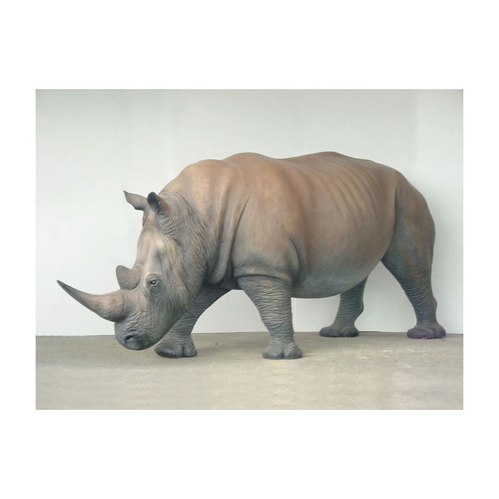 Nashorn groß lebensgroß Deko- & Werbefigur