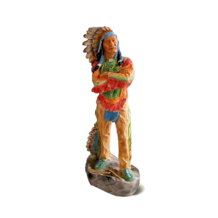 Indianerkrieger lebensgroß Deko- & Werbefigur