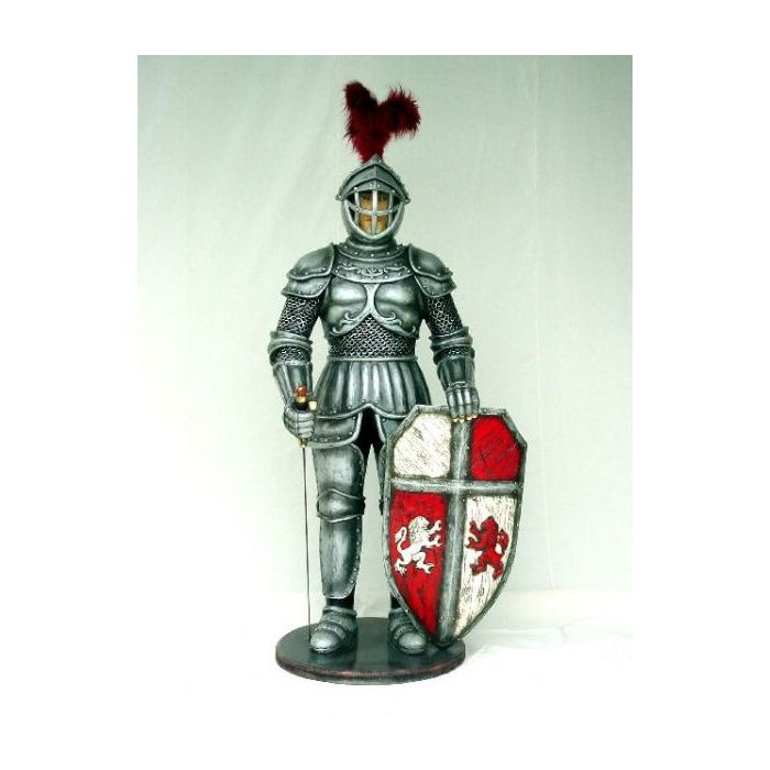 königl. Ritter lebensgroß Deko- & Werbefigur
