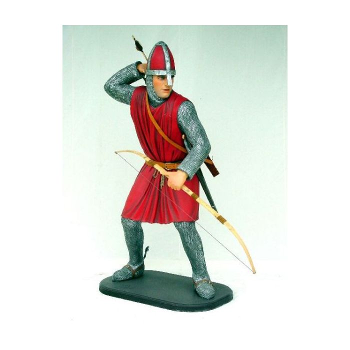 Ritter mit Bogen lebensgroß Deko- & Werbefigur