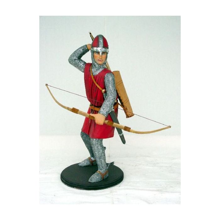 Ritter mit Bogen verkleinert Dekorationsfigur
