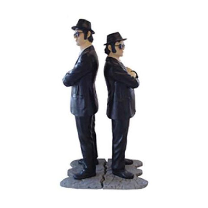 Blues Brothers auf Asphalt verkleinert Dekorationsfigur