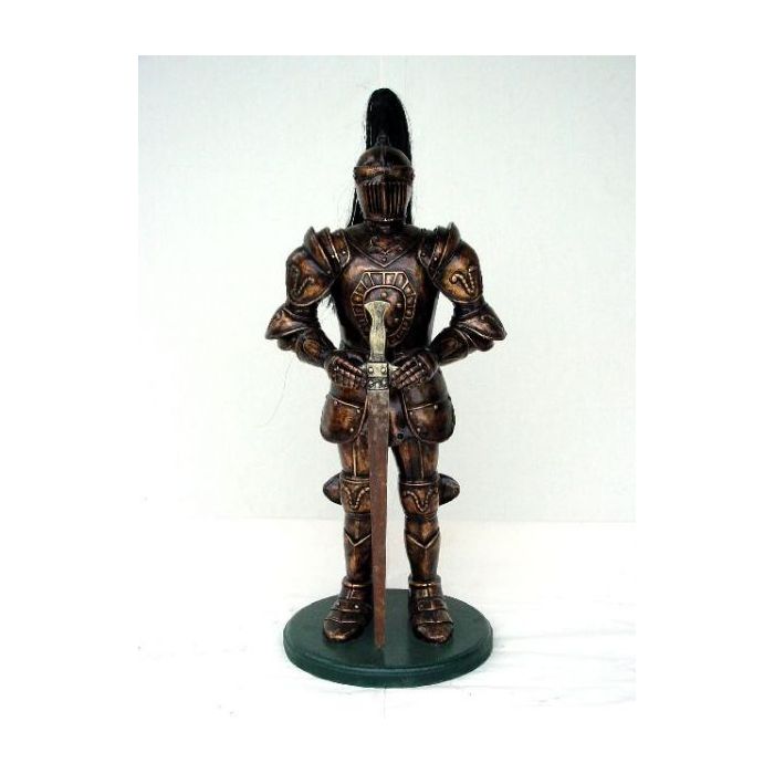 Ritterrüstung verkleinert Dekorationsfigur