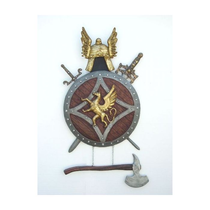 Ritterwappen lebensgroß Dekorationsfigur