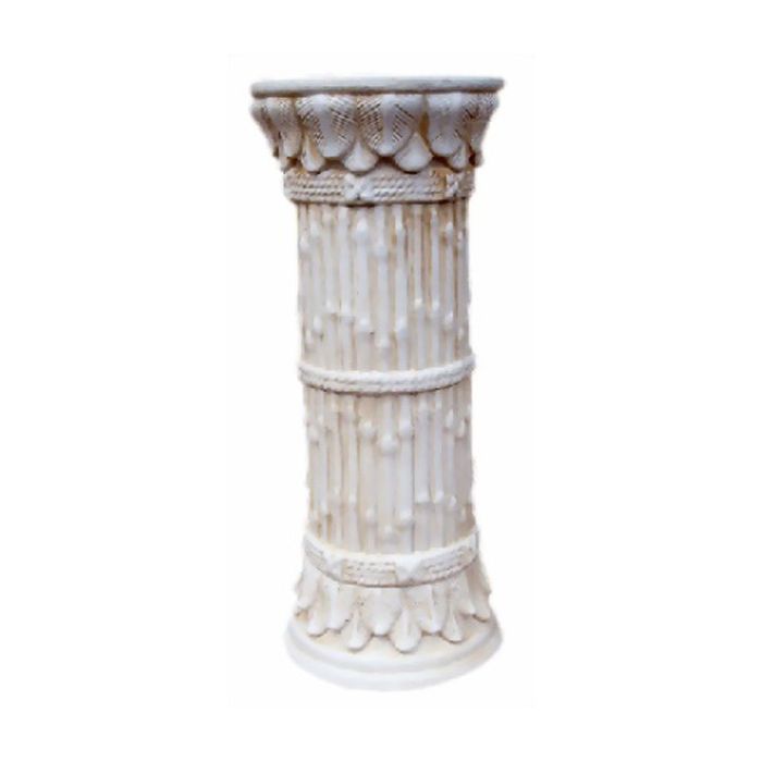 Säule im Bambus - Look lebensgroß Säule