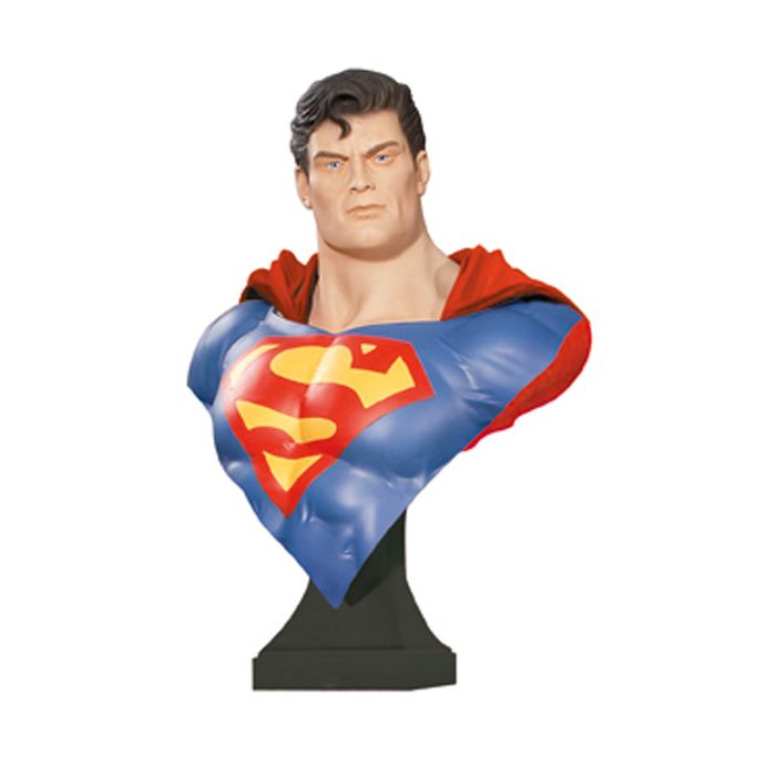 Supermanbüste lebensgroß Dekoköpfe & Büsten