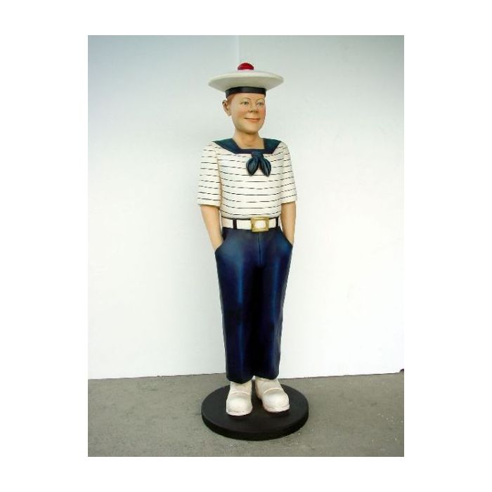 Matrose lebensgroß Dekorationsfigur